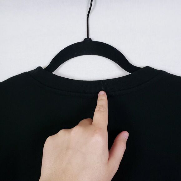 Justice League x Shoe Palace Sweatshirt Mens M Black Pullover DC Comics - Picture 7 of 10